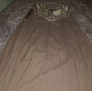 Luxology Size 20 Linen Lined dress BNWT